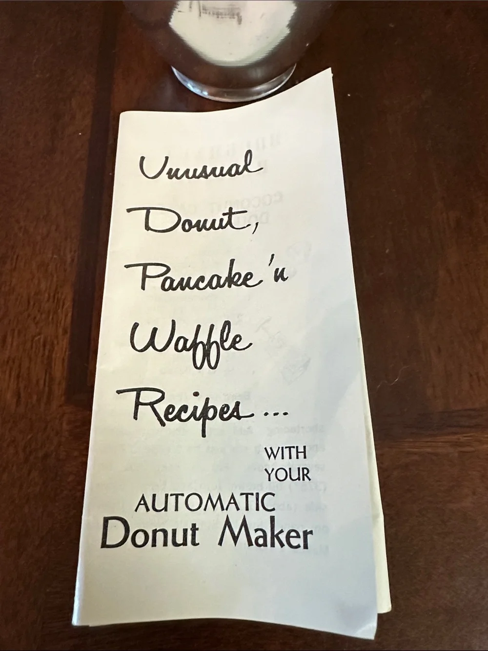 Vintage 1971 Fairgrove Automatic Donut Maker & Batter Dispenser Box/Instructions